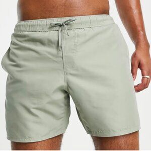 ASOS Men’s Sage Green Swim Trunks L